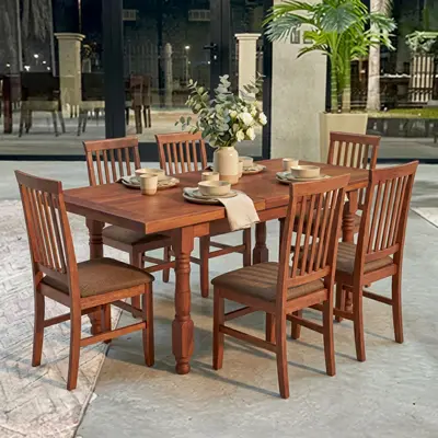 Juegos de comedor de algarrobo