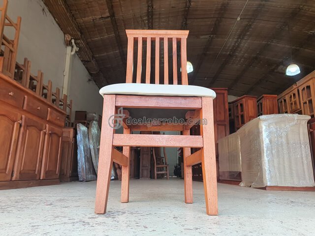 Silla de Algarrobo Ergonmica Tapizada Ecocuero Super Comoda