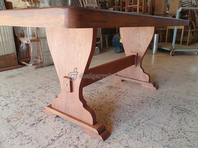 Mesa de Algarrobo con Pata Corazn a Precio de Fbrica