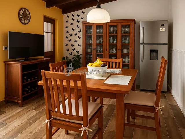 Mesa de Algarrobo Estilo Campo. Mesa Rustica de Madera Pata Recta y Pata Torneada. Modelos y Precios