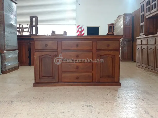 Comoda de algarrobo con 2 puertas (Cajonera)