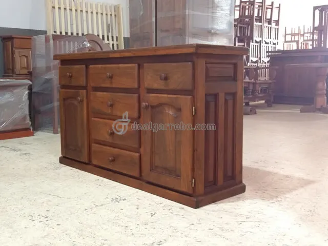 Comoda de algarrobo con 2 puertas (Cajonera)