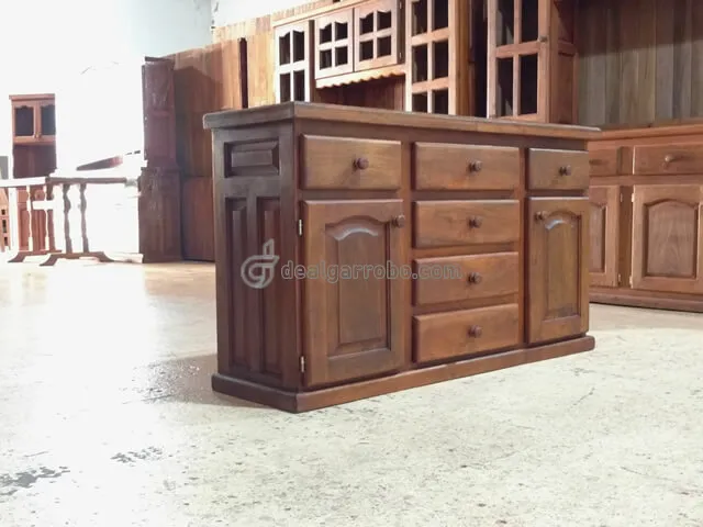 Comoda de algarrobo con 2 puertas (Cajonera)