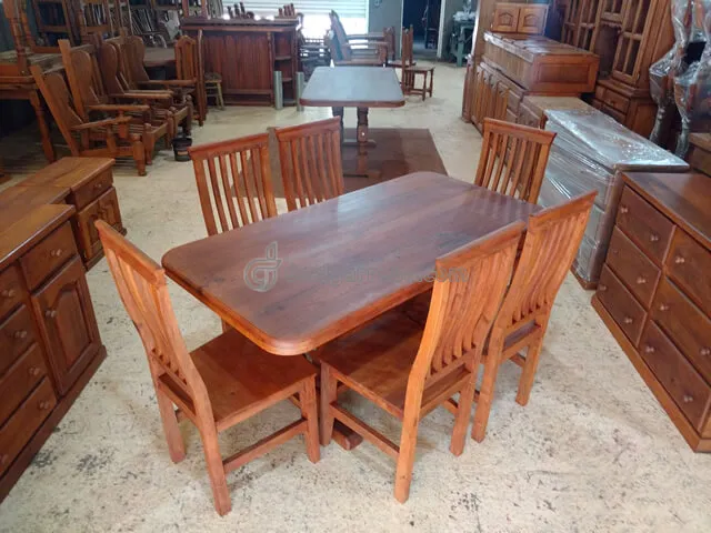 ▷ Mesa y Sillas de Algarrobo Combo Oferta