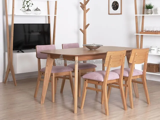 Silla de Comedor Moderna Tapizada