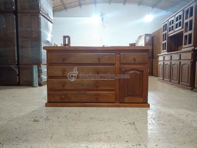 Comoda de algarrobo con 1 puerta (Cajonera)