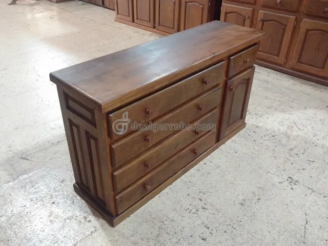 Comoda de algarrobo con 1 puerta (Cajonera)