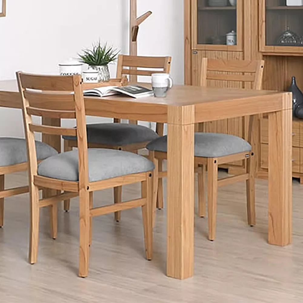Mesa Fija Contemporánea Madera Paraíso Genoud