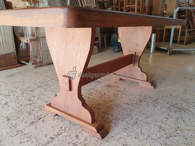 Mesa de Algarrobo con Pata Corazn a Precio de Fbrica