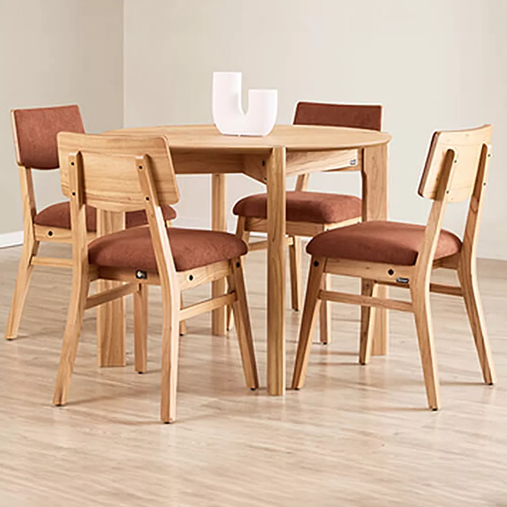 Mesa Redonda Bohemia Madera Paraíso Genoud