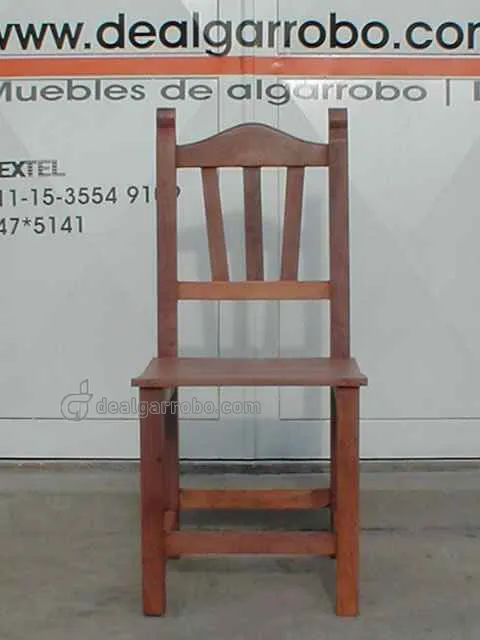 Silla de Algarrobo Modelo Palmerita