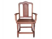 Silln Cabecero de Algarrobo con Apoyabrazos Tamara | Precio $ 79.588 Fbrica de Sillas de Madera Tapizadas Modelos y Precios. Sillas Tapizadas y Mesas de Madera para el Comedor.