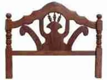 Cama de Algarrobo Flor de Lis | Precio $ 392.877