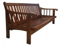 Futon de Madera de Algarrobo de 3 cuerpos | Precio $ 319.928 Sillones de algarrobo en Rio Negro