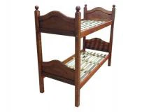 Cama Cucheta de Algarrobo Tablero | Precio $ 645.092 Camas de Algarrobo King Size 2x2