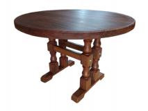 Mesa de Algarrobo Redonda Pata Botella o Francesa a Precio de Fbrica. Medidas y Modelos. | Precio $ 84.630