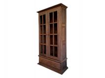 Cristalero de Algarrobo de 1,00 x 2,00. Fbrica de Vitrinas y Modulares de Madera. Modelos y Precios | Precio $ 115.024 Combos Muebles de Algarrobo. Juegos de Mesas y Sillas para Comedor. Juego de Sillones y Combos para el Dormitorio. OFERTAS.