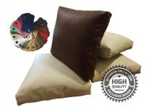 Almohadones de Ecocuero para Sillones de Algarrobo. Calidad Premium. Superior a Cuero y Cuerina. | Precio $ 59.200 Juego de living de algarrobo modelo oreja