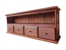 Mesa Para TV de Algarrobo de 2 metros con 4 cajones | Precio $ 434.347 Muebles de Algarrobo