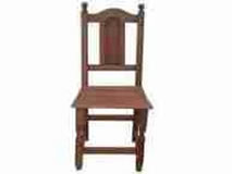 Silla de Algarrobo con Bochitas Modelo Tablero | Precio $ 12.904