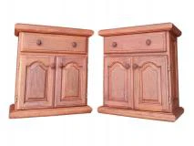 Mesa de Luz de Algarrobo con 2 Puertas y Cajn. | Precio $ 96.022 Camas de Algarrobo King Size 2x2