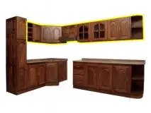 Muebles de cocina de algarrobo