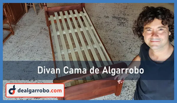 Diván Cama de Algarrobo Con y Sin Carro Cama a Precio de Fábrica