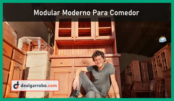Modular Moderno Para Comedor Nuevo Modelo. Fábrica de Aparadores y Cristaleros. Modelos y Precios