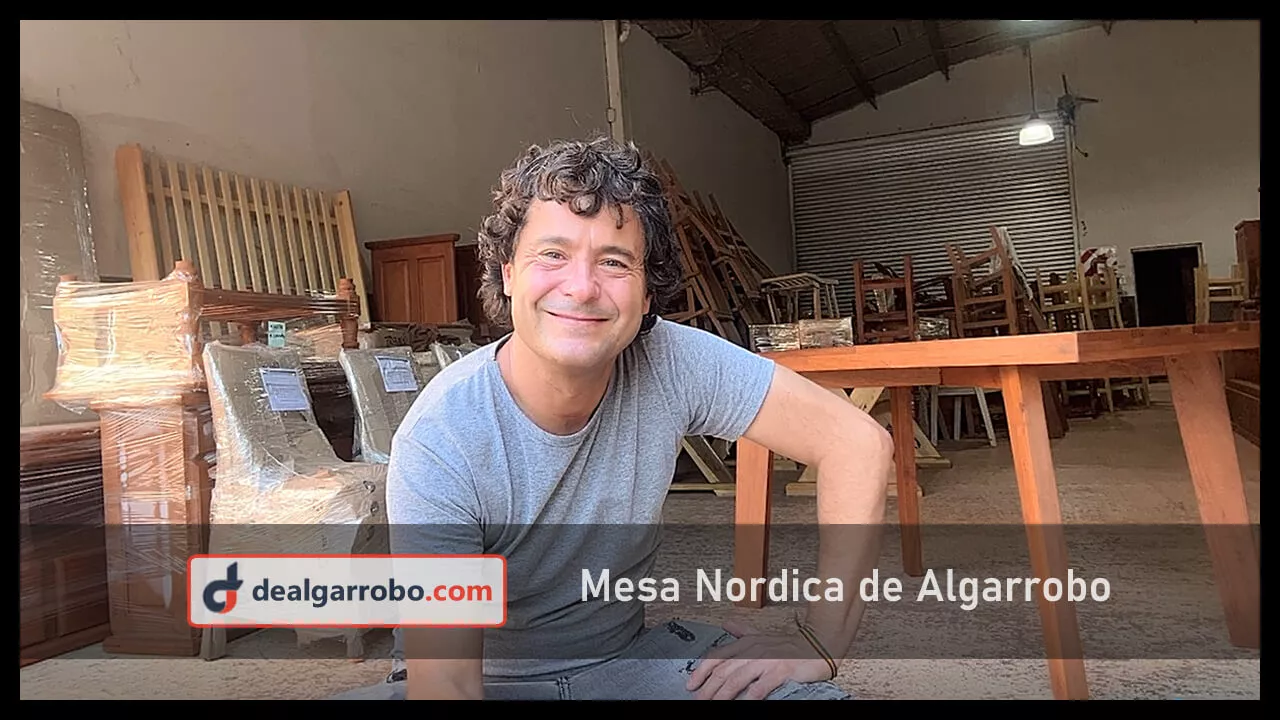 Mesa Nordica de Algarrobo